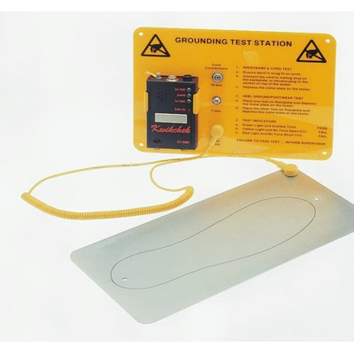 RS PRO Wrist & Foot ESD Tester, With RS Calibration