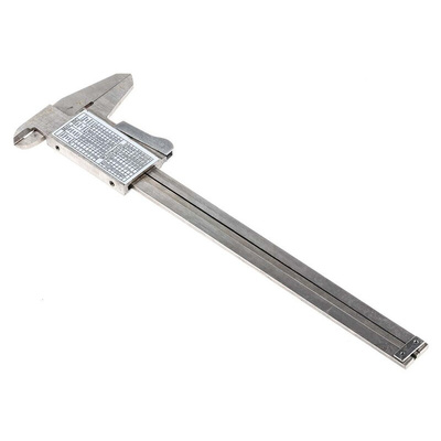 RS PRO 150mm, 6in Vernier Caliper Caliper 0.02 mm Resolution, Imperial, Metric