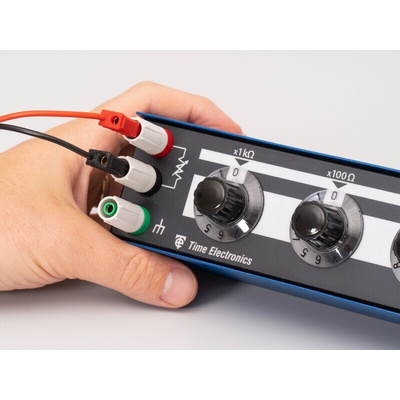 Time Electronics Resistance Decade Box, Resistance Resolution 10mΩ, Absolute Maximum Resistance Measurement 12kΩ