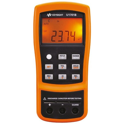 Keysight Technologies U1701B Handheld LCR Meter 199.99mF With RS Calibration