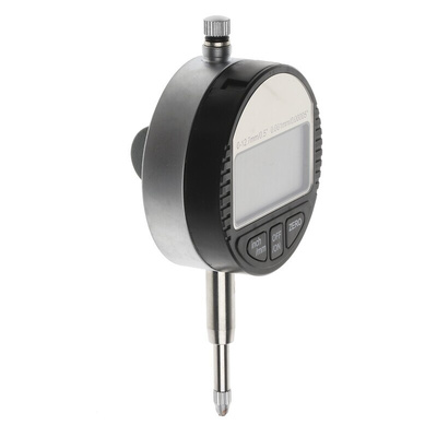 RS PRO Imperial/Metric Dial Indicator, Maximum of 12.5 mm Measurement Range, 0.001 mm Resolution , ±0.005 mm Accuracy