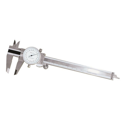 RS PRO 150mm Dial Caliper Caliper 0.02 mm Resolution, Metric