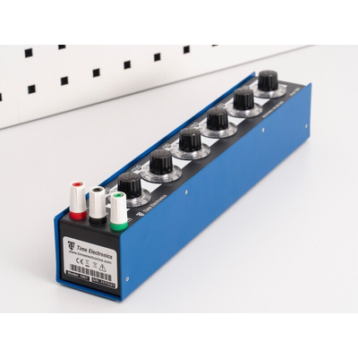 Time Electronics Resistance Decade Box, Resistance Resolution 1Ω, Absolute Maximum Resistance Measurement 1.2MΩ