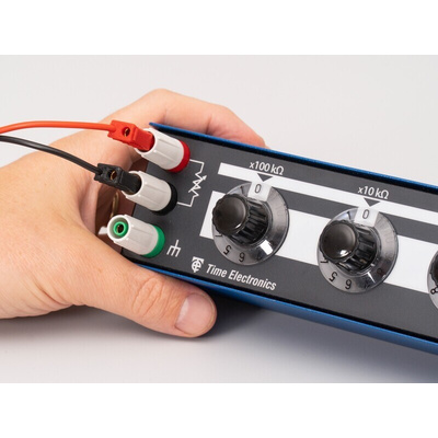 Time Electronics Resistance Decade Box, Resistance Resolution 1Ω, Absolute Maximum Resistance Measurement 1.2MΩ