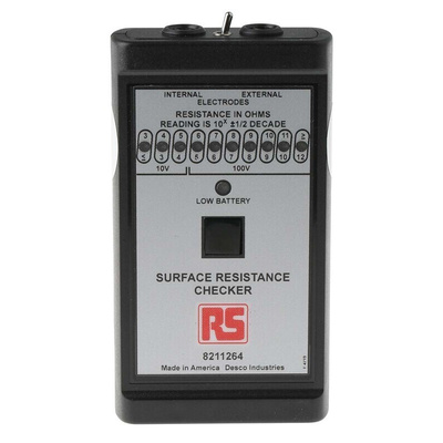 RS PRO Surface ESD Tester