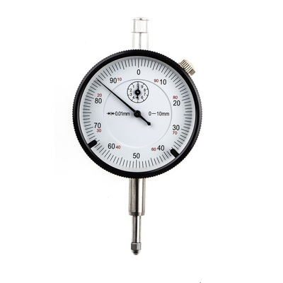 RS PROMetric Dial Indicator, 0 → 10 mm Measurement Range, 0.01 mm Resolution , ±0.008 mm Accuracy
