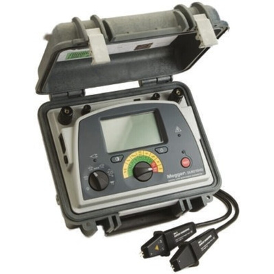 Megger DLRO10HD Handheld Ohmmeter, 2.5 kΩ Max, 100nΩ Resolution, Low Resistance