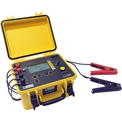 Chauvin Arnoux CA 6240 Ohmmeter, 399 Ω Max, 1μΩ Resolution, 4 Wire - RS Calibrated