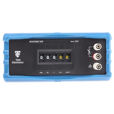 Time Electronics Resistance Decade Box, Resistance Resolution 0.01Ω, Absolute Maximum Resistance Measurement 1kΩ, UKAS