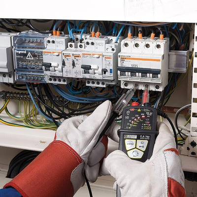 Chauvin Arnoux CA 762, LED Voltage tester, 690 V ac, 750V dc, Continuity Check, Battery Powered, CAT IV