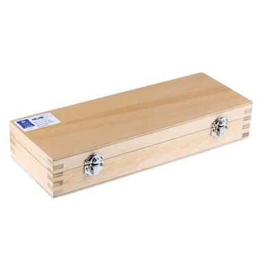 RS PRO Gauge Block Set Alloy Steel Metric, 11 piece With UKAS Calibration