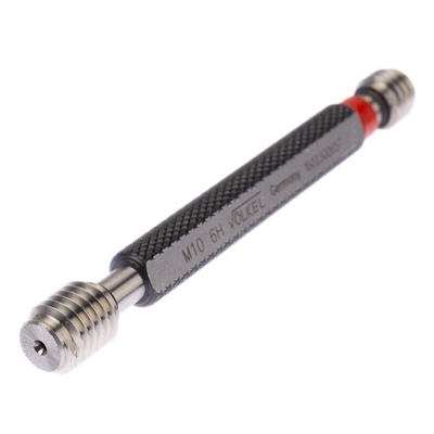 Volkel M10 x 1.5 Plug Thread Gauge Plug Gauge, 1.5mm Pitch Diameter