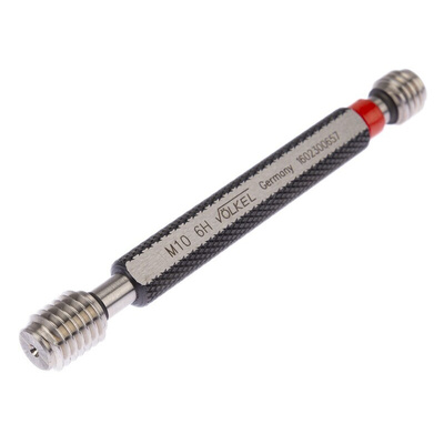 Volkel M10 x 1.5 Plug Thread Gauge Plug Gauge, 1.5mm Pitch Diameter