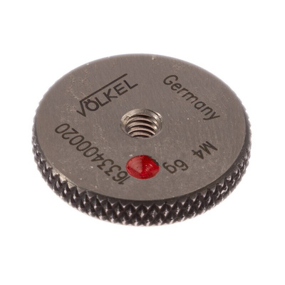 Volkel M4 x 0.7 Ring Thread Gauge Ring Gauge, 0.7mm Pitch Diameter