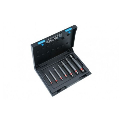 Volkel M10, M12, M3, M4, M5, M6, M8 Plug Thread Gauge Set Plug Gauge Set, 0.5mm Pitch Diameter, PreCal