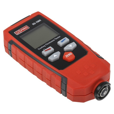 RS PRO Thickness Meter, 0.3mm - 1350μm, LCD Display