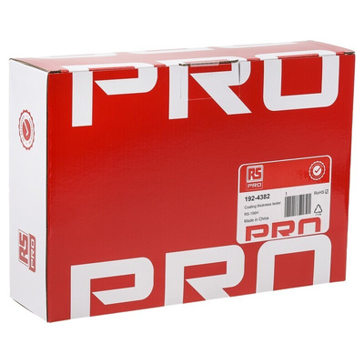 RS PRO Thickness Meter, 0.3mm - 1350μm, LCD Display