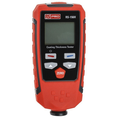 RS PRO Thickness Meter, 0.3mm - 1350μm, LCD Display