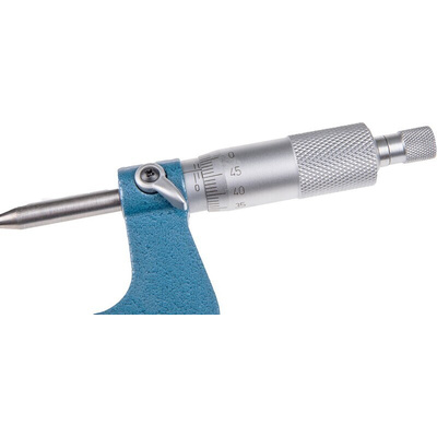 RS PRO External Micrometer, Range 0 mm →25 mm