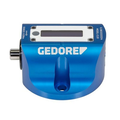 Gedore Digital Torque Tester, 0.25 → 10Nm, 1/4in Drive, ±1 % Accuracy, 0.001Nm Increment