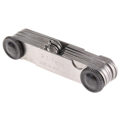 Kleffmann & Weese Radius Gauge Metric 1mm to 7mm