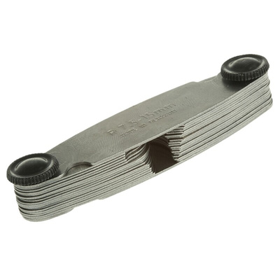 MikronTec Radius Gauge Metric 16 Blades 7.5mm to 15mm