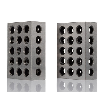 RS PRO Precision Measuring Block set Steel Imperial, 2 piece