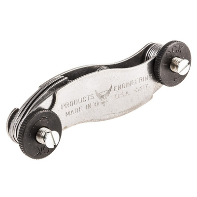 RS PRO, 18 Blades Thread Pitch Gauge, Metric thread type