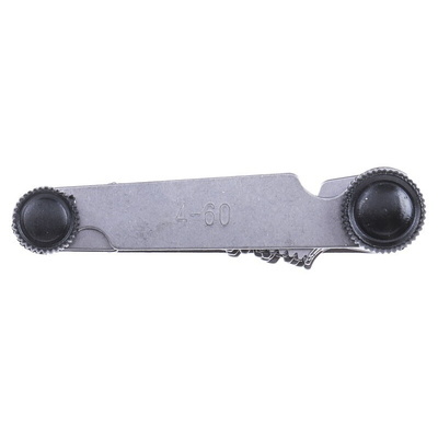 RS PRO, 27 Blades Thread Pitch Gauge, Imperial thread type