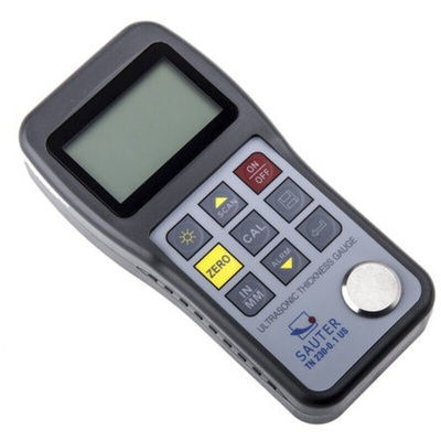 Sauter TN 230-0.1 US Thickness Meter, 1.2mm - 230mm, ±0.5 % Accuracy, 0.1 mm Resolution, Digital Display