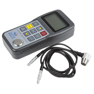 Sauter TN 230-0.01 US Thickness Meter, 1.2mm - 230mm, ±0.5 % Accuracy, 0.01 mm Resolution, Digital Display