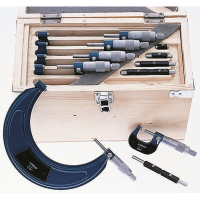 RS PRO External Micrometer, Range 0 →6 in, With UKAS Calibration
