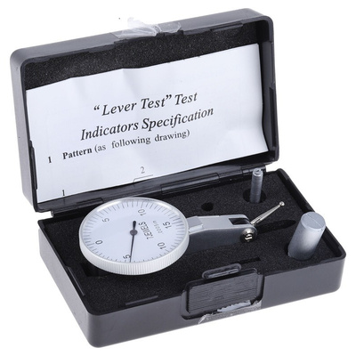 RS PRO Both DTI Gauge, +0.03in Max. Measurement, 0.0005 in Resolution, ±0.0005 in Accuracy