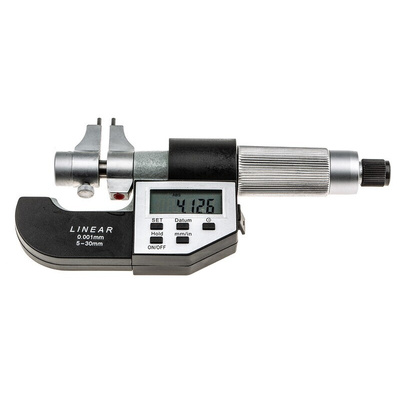 RS PRO Internal Micrometer, Range 5 mm →30 mm