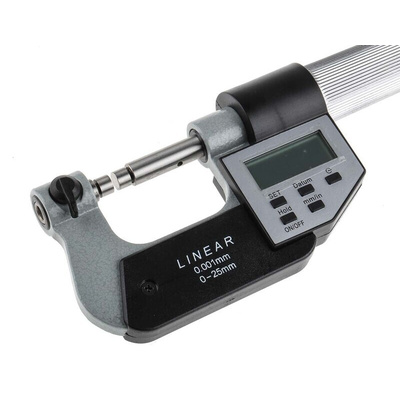 RS PRO Special Micrometer, Range 0 mm →25 mm