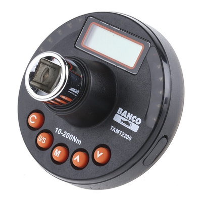 Bahco Digital Torque Tester, 10 → 200Nm, Square: 1/2in Drive, ±4 % Accuracy