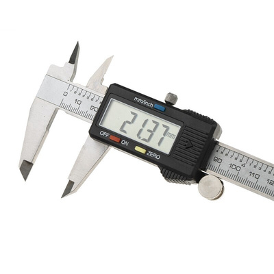 RS PRO Metric & Imperial Digital Caliper, Micrometer, Rule Measuring Set