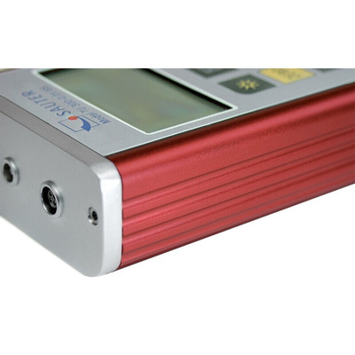 Sauter TU 80-0.01 US Thickness Meter, 0.75mm - 80mm, 0.5% Accuracy, 0.01 mm Resolution, LCD Display