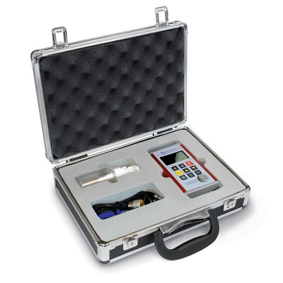 Sauter TU 80-0.01 US Thickness Meter, 0.75mm - 80mm, 0.5% Accuracy, 0.01 mm Resolution, LCD Display
