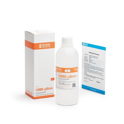 Hanna Instruments HI7030L Buffer Solution 12880μS/cm, 460ml Bottle