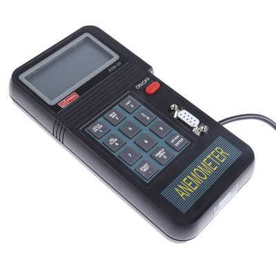 RS PRO AVM-09 Vane Anemometer, 45m/s Max, Measures Air Velocity, Temperature