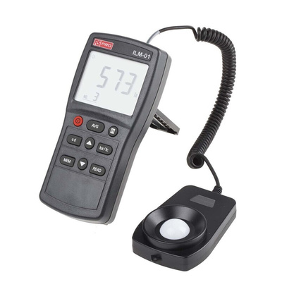 RS PRO ILM01 Light Meter, 0.01lx to , ±3 % ± 5 Digit