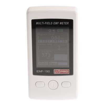 RS PRO Gauss Meter, Maximum of 60Hz