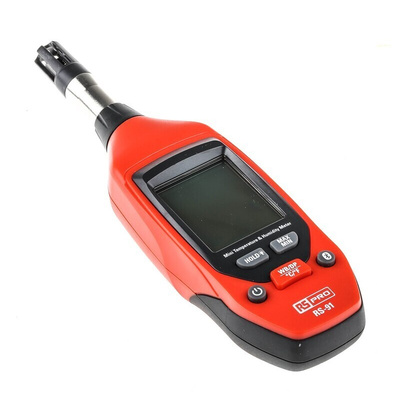 RS PRO RS-91 Hygrometer, ±3 %RH Accuracy, 100%RH Max