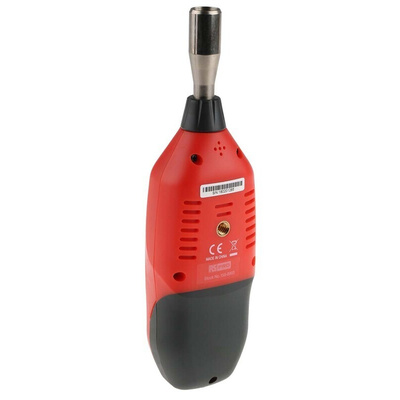 RS PRO RS-96 Air Quality Meter for Humidity, PM 2.5, PM 10, Temperature, +122 °F, +50 °C Max, 100%RH Max,