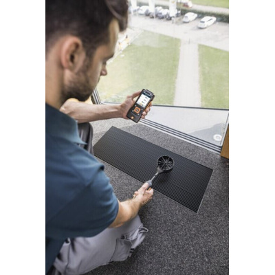 Testo 440 Air Flow ComboKit 2 with Bluetooth Anemometer, Measures Air Velocity, Humidity, Temperature