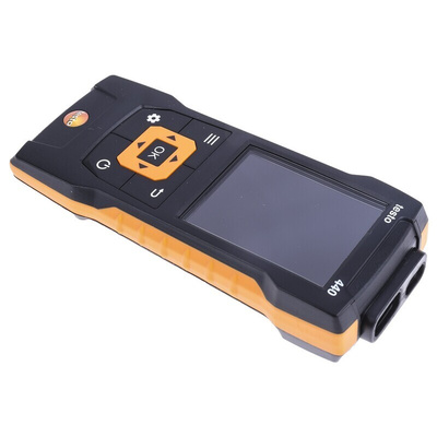 Testo 440 Data Logging Air Quality Monitor for Air Velocity, Temperature, +1370 (Temperature-TC) °C, +150