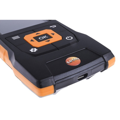 Testo 440 Data Logging Air Quality Monitor for Air Velocity, Temperature, +1370 (Temperature-TC) °C, +150