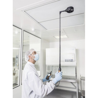 Testo Rotary Vane Probe, 20m/s Max, Measures Air Velocity, Temperature, Volume Air Flow