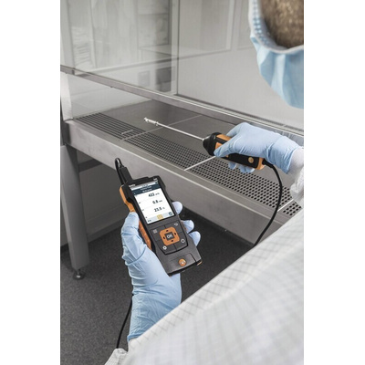 Testo Probe for Air Velocity, Temperature, Volume Flow, +50°C Max
